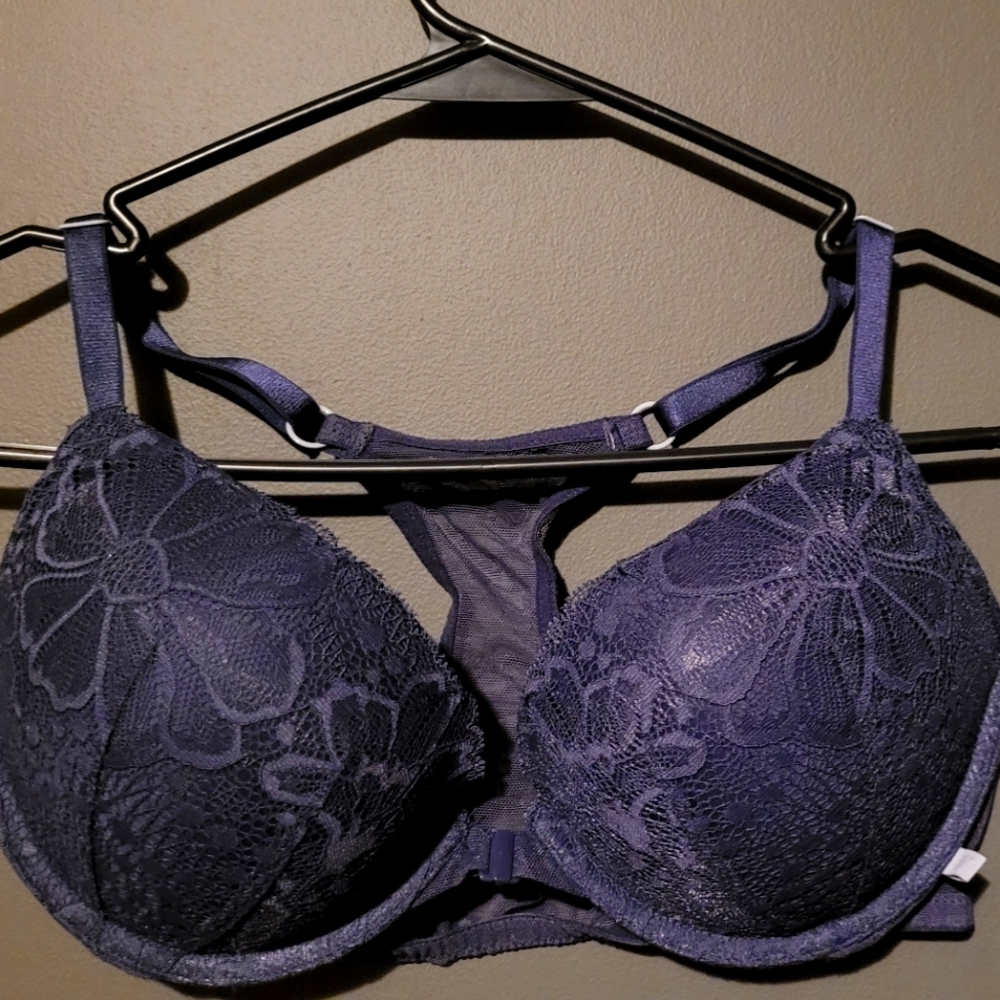 Victoria Secret Purple Push Up Bra 36C